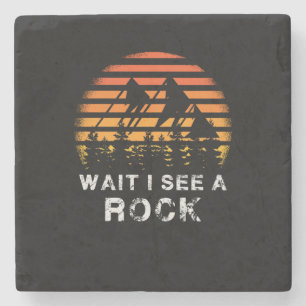 Geology - Wait I See A Rock Stone Coaster