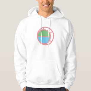 Geomesky by Masanser Pixelat Hoodie