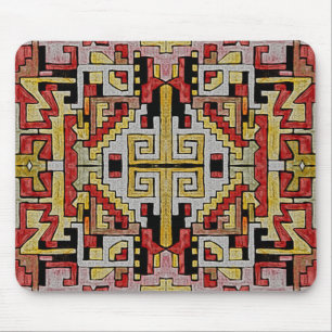 Geomethric Tribal/Ethnic Pattern Mouse Mat
