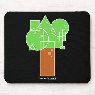 Geometree I Mouse Mat
