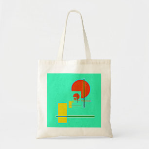 Geometri abstract tote bag