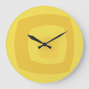 Geometria de Geomesky by Masanser Pixelat Large Clock