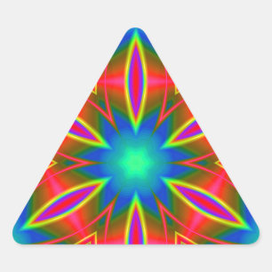 Geometric 160614 (01) triangle sticker