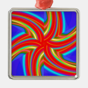 Geometric 160614 (04) metal tree decoration