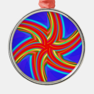 Geometric 160614 (04) metal tree decoration