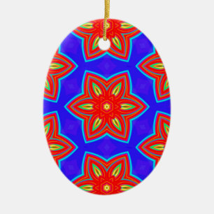 Geometric 160614 (05) ceramic tree decoration