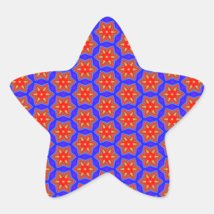 Geometric 160614 (05) star sticker