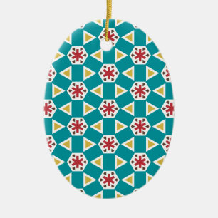 Geometric 230614 (01) ceramic tree decoration