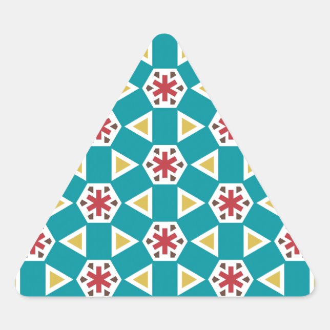 Geometric 230614 (01) triangle sticker (Front)