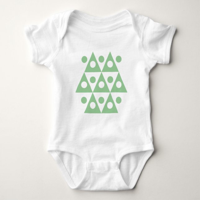 Geometric 26051 baby bodysuit (Front)