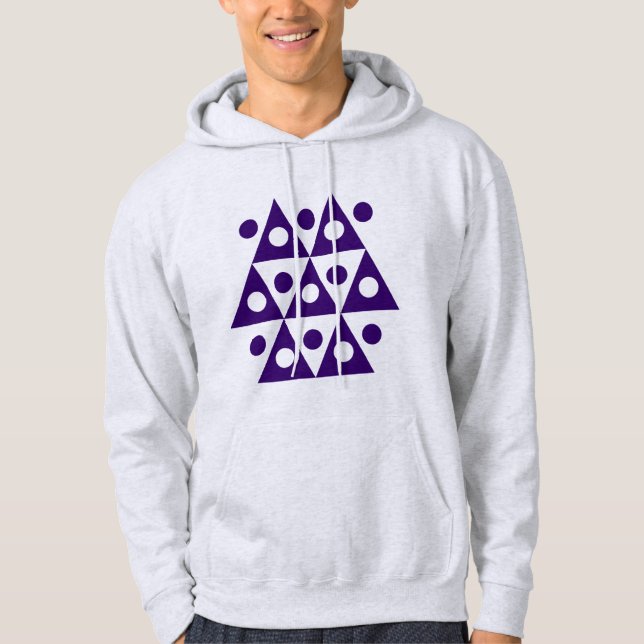 Geometric 26051 hoodie (Front)