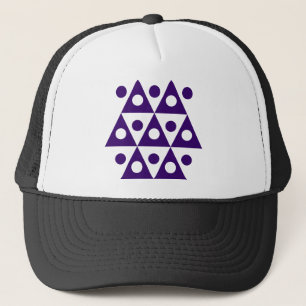 Geometric 26051 trucker hat