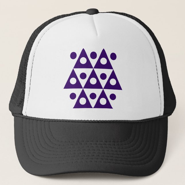 Geometric 26051 trucker hat (Front)