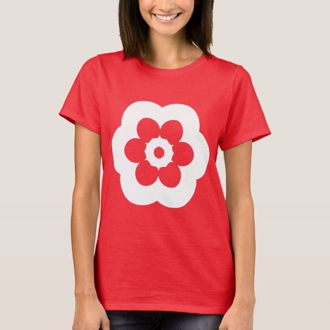 Geometric 290514 (03) - White T-Shirt (Front)