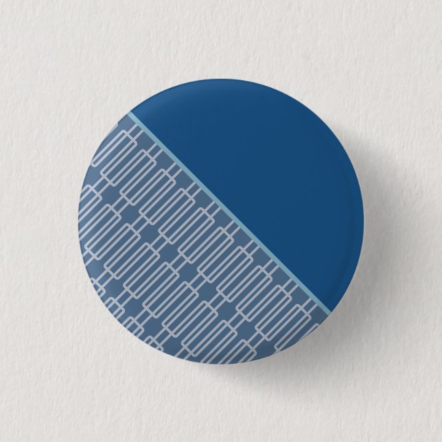 Geometric 2 Abstract Pattern 3 Cm Round Badge (Front)