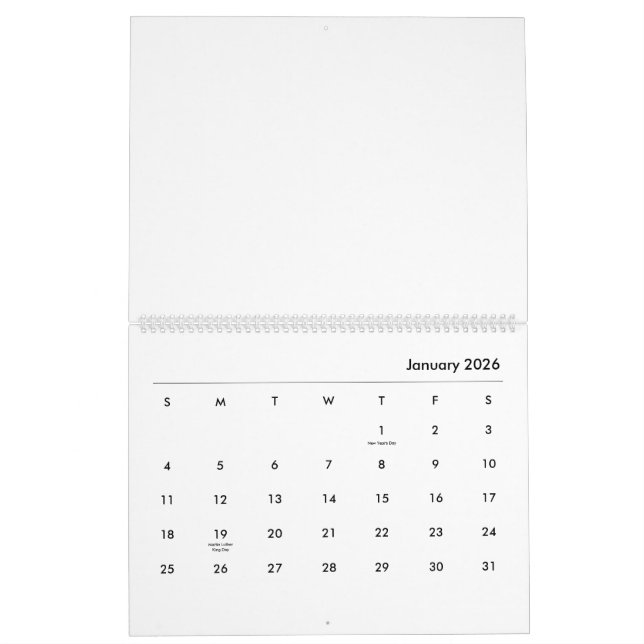 geometric #2 calendar (Jan 2026)