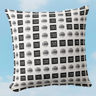 Geometric 2 Logo Pattern Design Cushion