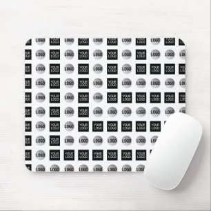 Geometric 2 Logo Pattern Design Mouse Mat