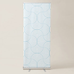 geometric #2 retractable banner