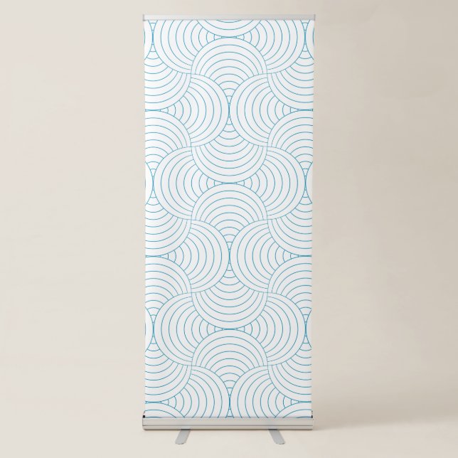 geometric #2 retractable banner (Front)