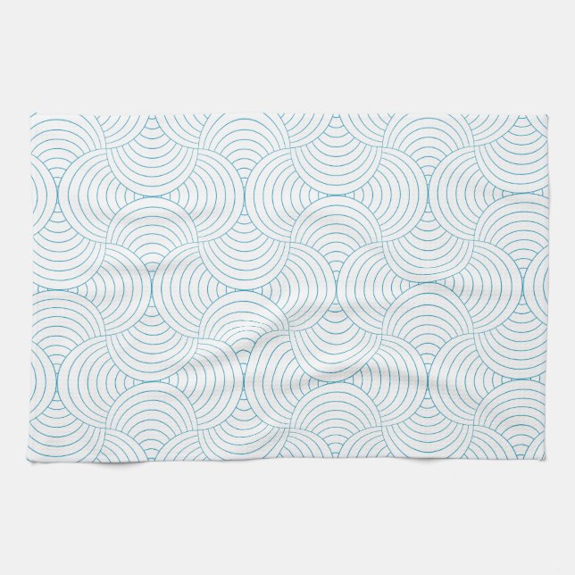 geometric #2 tea towel (Horizontal)