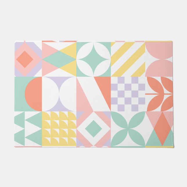 geometric #32 doormat (Front)