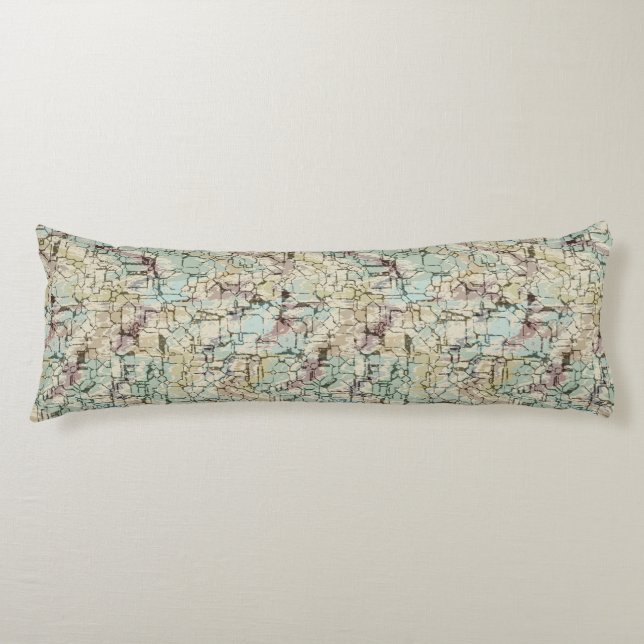 geometric abstract 14 body cushion (Front)