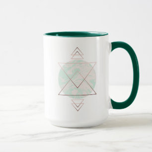 Geometric Abstract Art Design Mug