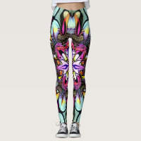 Geometric Abstract art Leggings
