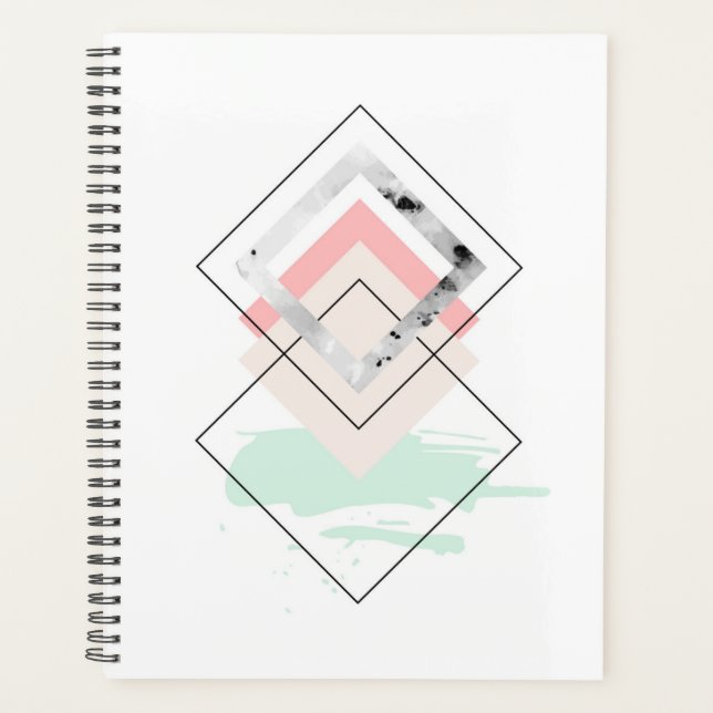 Geometric Abstract Design Planner (Front)