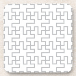Geometric Abstract Floor Design Coaster