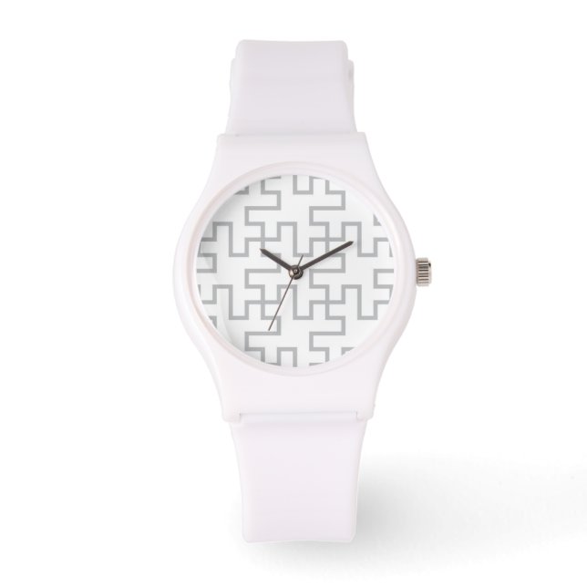Geometric Abstract Floor Design Watch (Front)