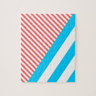 geometric, abstract jigsaw puzzle