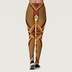 Geometric Abstract Leggings