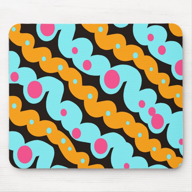 Geometric abstract mouse mat (Front)