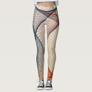 Geometric Abstract Pattern Leggings