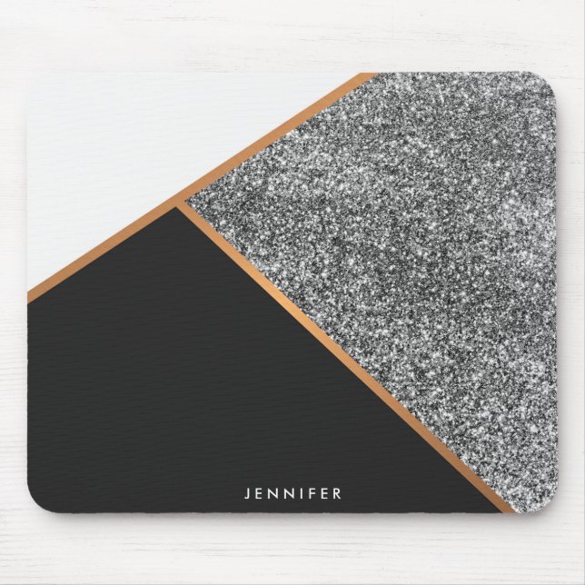 Geometric Abstract Pattern Mouse Mat (Front)