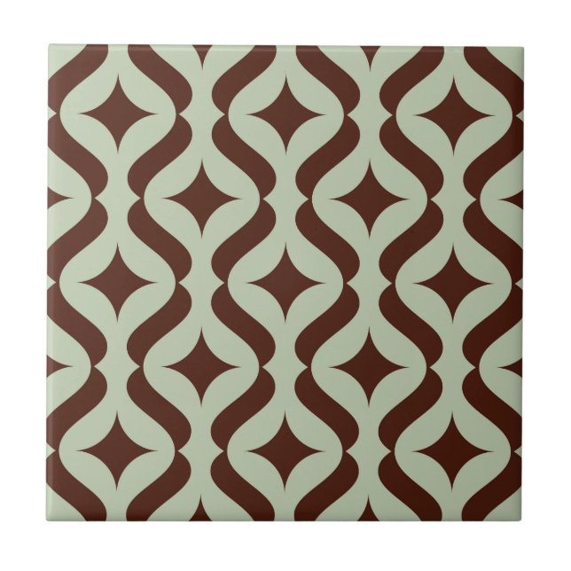 Geometric Abstract Pattern Tile (Front)