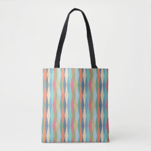 Geometric, abstract, tote bag