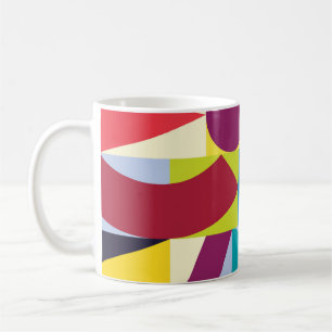 Geometric Abstract: Vintage Seamless Pattern. Coffee Mug
