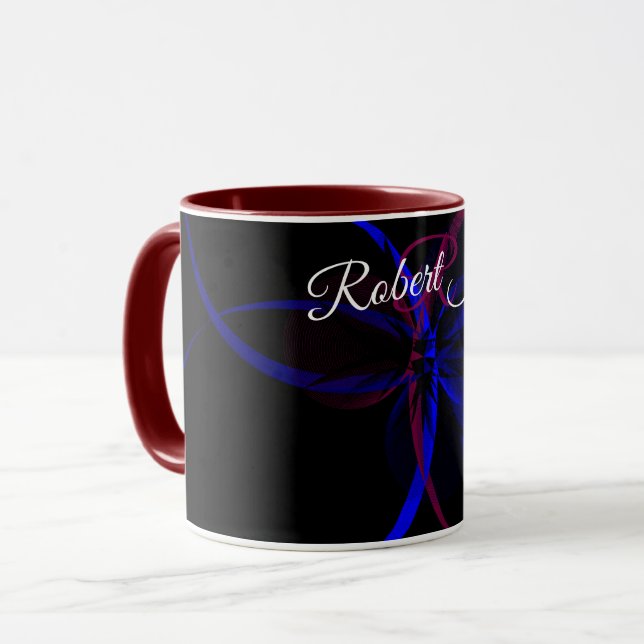Geometric Abstraction Coffee Mug (Front Left)