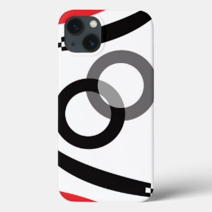 Geometric Arc Circle iPhone 13 Case