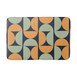 Geometric Arch Print Bath Mat Mod