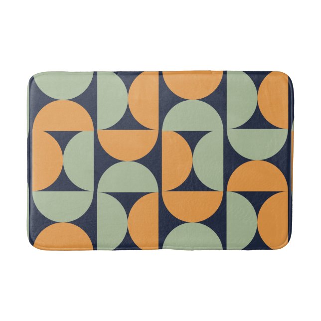 Geometric Arch Print Bath Mat Mod (Front)