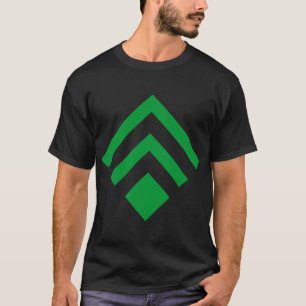 Geometric Arrow 02 - Grass Green T-Shirt