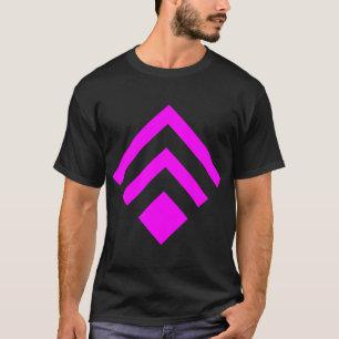 Geometric Arrow 02 - Magenta T-Shirt