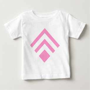 Geometric Arrow 02 - Pink Baby T-Shirt