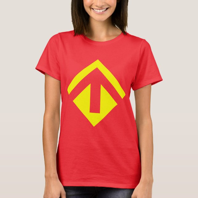 Geometric Arrow 02 T-Shirt (Front)