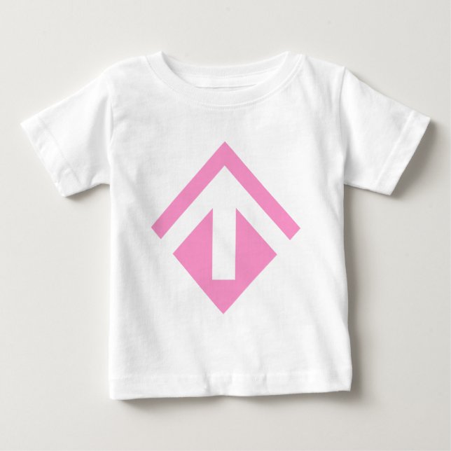 Geometric Arrow 03 Baby T-Shirt (Front)