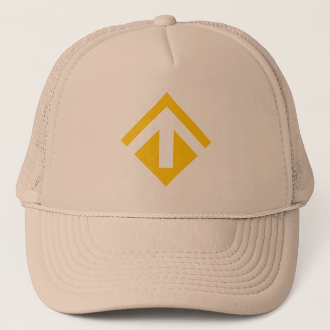 Geometric Arrow 03 Trucker Hat (Front)